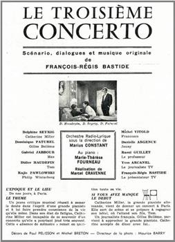 Le troisième concerto在线观看和下载